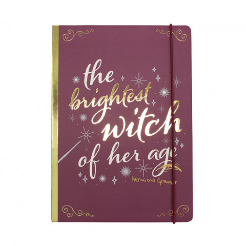 Harry Potter Brightest Witch A5 Notebook
