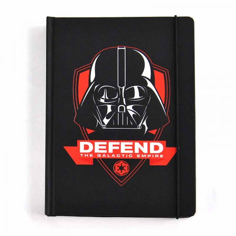 Star Wars Darth Vader A5 Notebook - 'Defend The Galactic Empire'