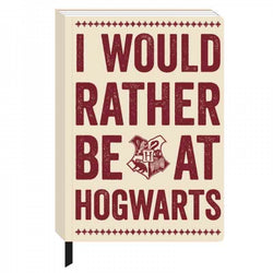 Harry Potter Rather Be At Hogwarts A5 Notebook
