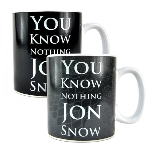 Game Of Thrones Jon Snow Heat Change Mug