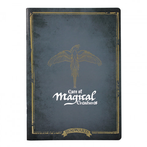 Harry Potter Large Soft Notebook - ‘Magical Creatures’
