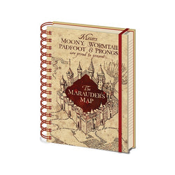 Harry Potter Marauders Map Notebook