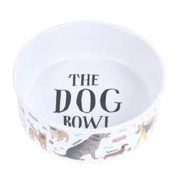Debonair Dogs Dog Bowl