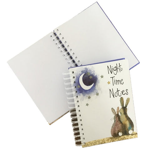 Night Time Notes Spiral Notebook
