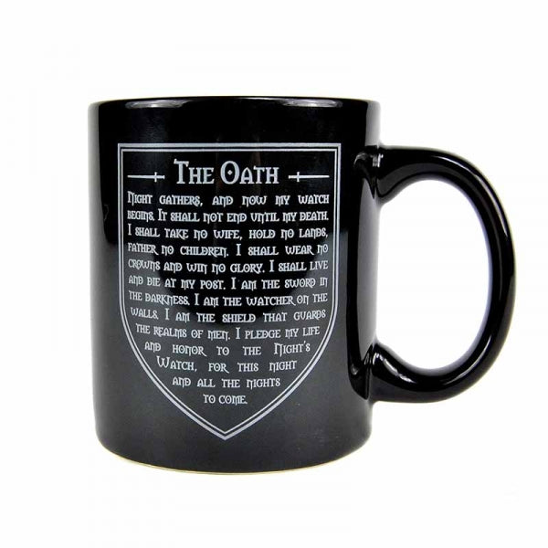 GAME OF THRONES NIGHT'S WATCH BOXED MUG