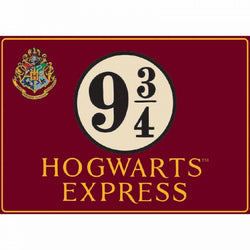 Harry Potter Platform 9 3/4 Large Metal Sign