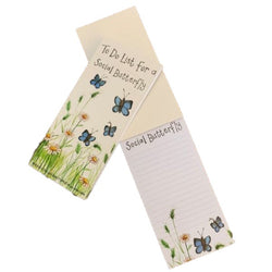 Butterfly To Do List Magnetic Note Pad