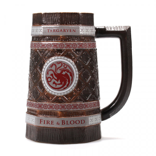 Game Of Thrones Targaryen Embossed Stein Mug