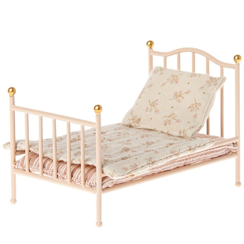 Maileg Vintage Bed, Mouse - Rose